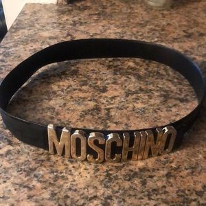 Moschino women Black Belt